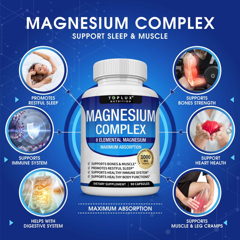 Complexigem Magnesium Complex - 8 in 1 – Toplux