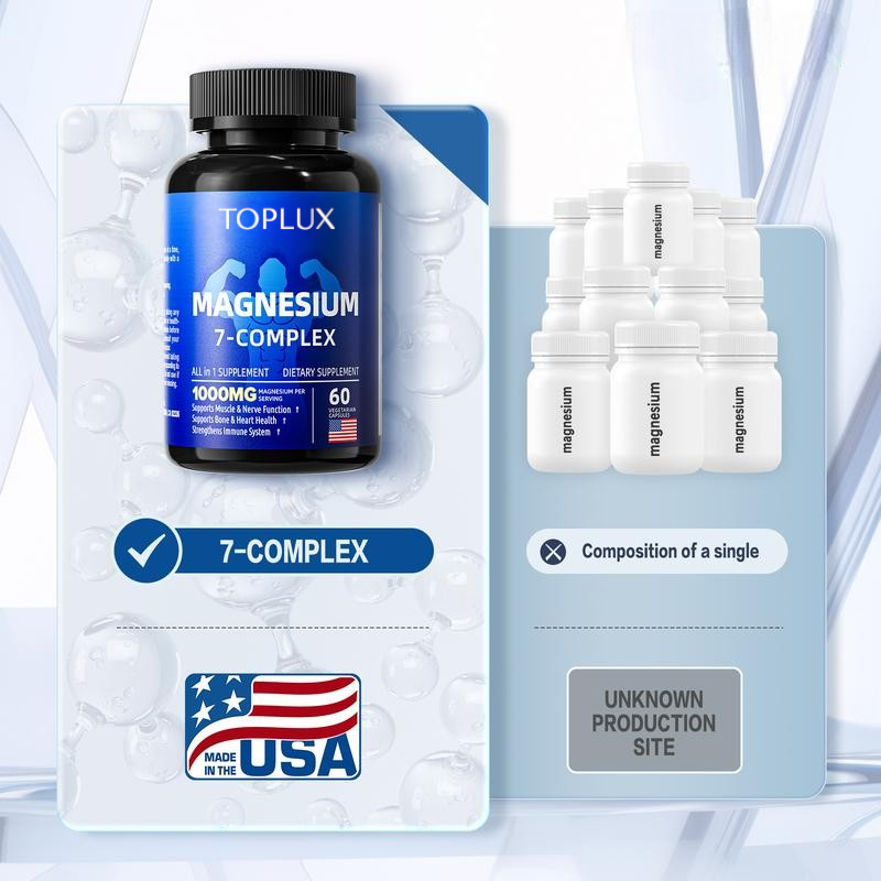 10-in-1 Magnesium Mix - 1000mg High Absorption
