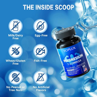10-in-1 Magnesium Mix - 1000mg High Absorption